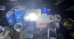 В Узбекистане ликвидировали нарколабораторию с наркотиками и оборудованием на миллион долларов. Видео