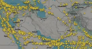 Несколько авиарейсов развернулись из-за закрытия воздушного пространства Ирана и Израиля