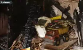 При пожаре в Ташкенте погибли мать и двое детей