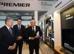 Президенту показали производство бытовой техники Premier в Ташкентской области