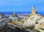 Гламурный кемпинг с видом на марсианские ландшафты Приаралья предложат туристам