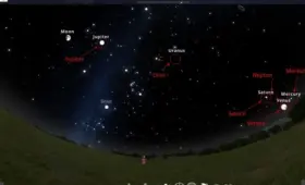 Жители Узбекистана 28 февраля смогут увидеть парад шести планет