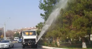 В Ташкенте летом и осенью будут убирать песок и пыль с улиц