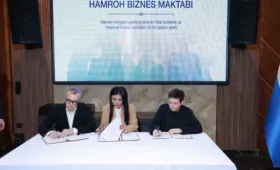 В рамках открытия филиала HAMROH партнёры компании UZCARD и ALPHA запустили бизнес-школу