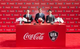 Coca-Cola и Ассоциация футбола Узбекистана оформили долгосрочное партнёрство сроком на пять лет