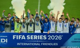 Фоторепортаж: Узбекистан победил в FIFA Series, обыграв Венесуэлу в серии пенальти