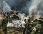 В Колумбии при взлете разбился военный самолет. Есть погибшие