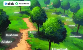 Click высадил ещё 4000 деревьев в рамках проекта Yashil Meros