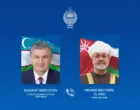 Президент Узбекистана и султан Омана обсудили обстановку на Ближнем Востоке