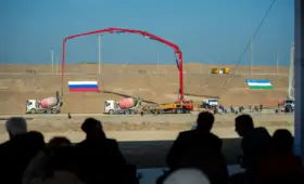 В Джизакской области начались первые бетонные работы на площадке АЭС — «Узатом»