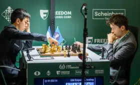 «Я словно проснулся по ходу партии». Жавохир Синдаров — о победе в первом туре Турнира претендентов