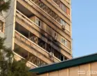Жители высотки на пл. Х. Алимджана, где был пожар, вновь призвали остановить фасадные работы