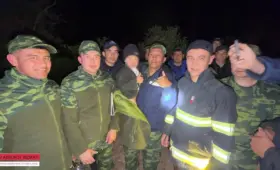 Спасатели нашли потерявшегося ребёнка в горах Ташкентской области (видео)