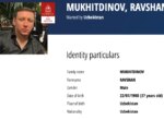 Равшан Мухитдинов также объявлен в розыск через Интерпол