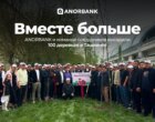 ANORBANK высадил 100 деревьев в Ташкенте в рамках экологической инициативы