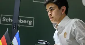 Жавохир Синдаров снова обыграл Прагнанандху и ушёл в отрыв на Турнире претендентов