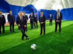 Президент ознакомился с условиями в футбольной академии «Нефтчи» в Фергане