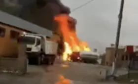 Два человека пострадали при взрыве на газовой заправке в Денау