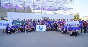 Команда UZCARD приняла участие в ночном забеге Bukhara Night Race 2026