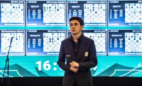 Жавохир Синдаров завершил первый круг Турнира претендентов единоличным лидером