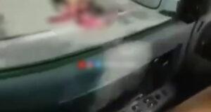 В Андижанской области грузовик насмерть сбил женщину на пешеходном переходе. Видео