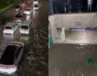 Видео: Затопленные во время дождя улицы Ташкента и станция метро «Чорсу»