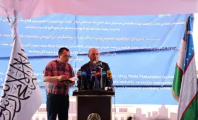 В Афганистане на ж/д линии «Хайратон — Мазари-Шариф», управляемой Узбекистаном, открыли новый сухой порт