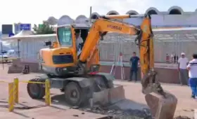 После затопления входа в станцию метро «Чорсу» начато восстановление дренажной системы