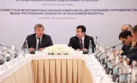 Узбекистан и Беларусь обсудили увеличение товарооборота до 2 млрд долларов