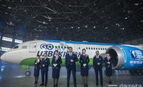 Фото: Uzbekistan Airways украсила Dreamliner в поддержку национальной футбольной сборной