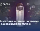 Gross получил международную премию Global Business Outlook Awards сразу в двух номинациях