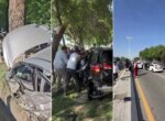 Автомобиль Equinox на скорости протаранил более 10 машин в Ташкенте, пожилой водитель госпитализирован (+видео)