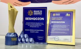 Beshqozon получил награду Brand Awards International 2026 за вклад в популяризацию узбекского плова