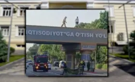 В Андижане парень пытался сброситься с моста