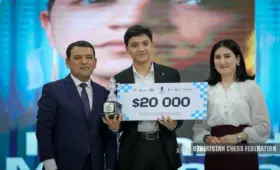 Триумф Узбекистана на UzChess Cup. Шахматист Мухиддин Мадаминов — первый, Вохидов — второй
