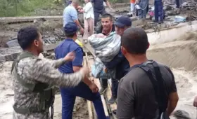 В Бахмале в связи со сходом селя эвакуированы более 30 отдыхающих
