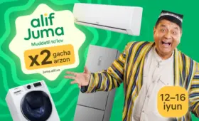 Alif Juma: пять дней выгодных покупок с рассрочкой