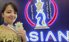 Афруза Хамдамова стала вице-чемпионкой Азии по шахматам