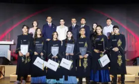 Как прошёл первый выпускной вечер в Invento the Uzbek International School