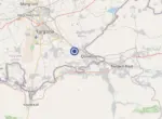 На территории Ферганской области произошло землетрясение