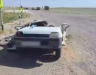 В Навоийской области автомобиль Tico столкнулся с грузовиком. Водитель погиб