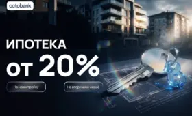 Octobank начал выдавать ипотечные кредиты физическим лицам