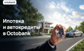 Octobank запустил ипотеку и автокредиты для физических лиц