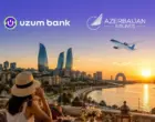 Azerbaijan Airlines и Uzum Bank расширяют возможности путешествий между Узбекистаном и Азербайджаном