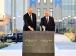 Мирзиёев и Алиев посетили Новый Ташкент и дали старт созданию парка «Азербайджан»