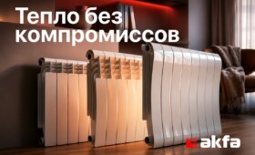 Радиаторы AKFA обеспечивают тепло без компромиссов