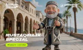 Mustaqillik Special: Asialuxe Travel запустил акцию к 35-летию независимости Узбекистана