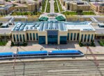 Аэропорт Ургенча и Хиву свяжут электричка и троллейбусы с автономным ходом