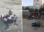 После обрушения котлована на улице Беруни в Ташкенте возбуждено уголовное дело