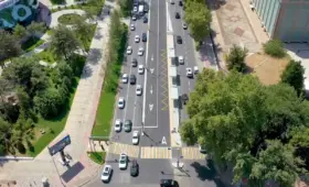 Линия BRT в Ташкенте продлена на 1,2 км по ул. Шахрисабз